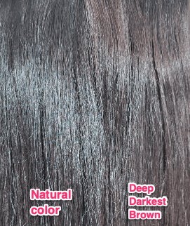 Deep Darkest Brown - Straight Weave Extensions - Vietnamese Hair - Mibella Hair