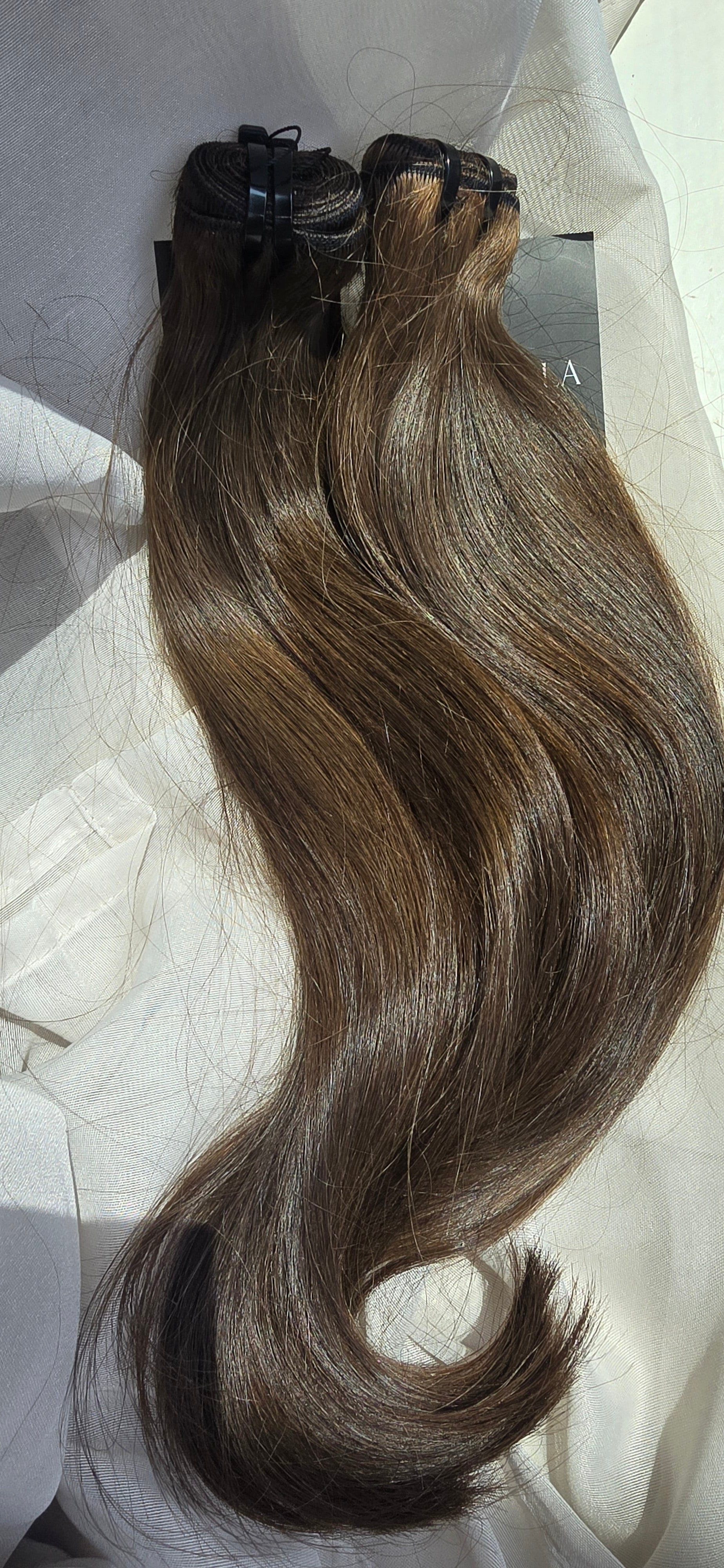 Ashy Brown Natural Straight