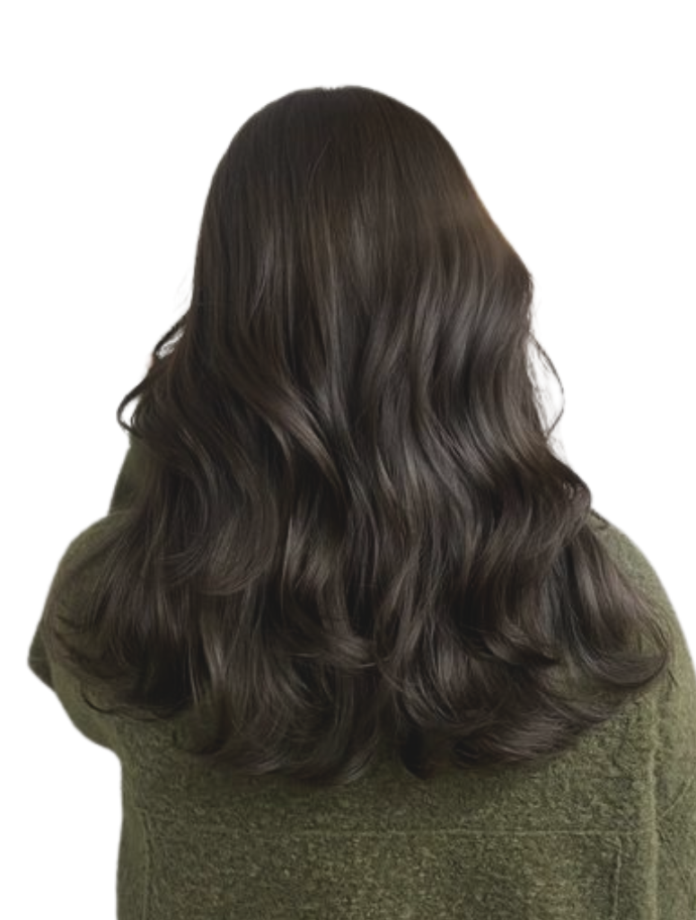 Dark Ash Brown Weave Extensions