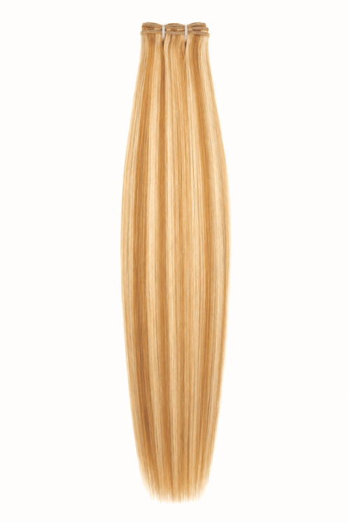 P27/30 Highlighted Blonde Straight Weave Extensions - Mibella Hair