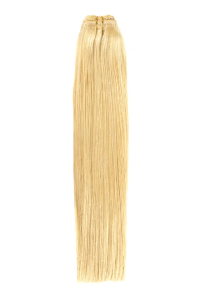 613 Light Blonde Straight Weave Extensions - Mibella Hair