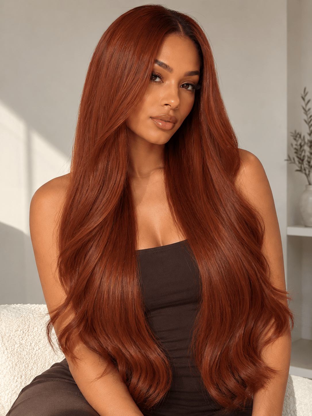 #33 Dark Auburn Weave Extensions - Vietnamese Hair