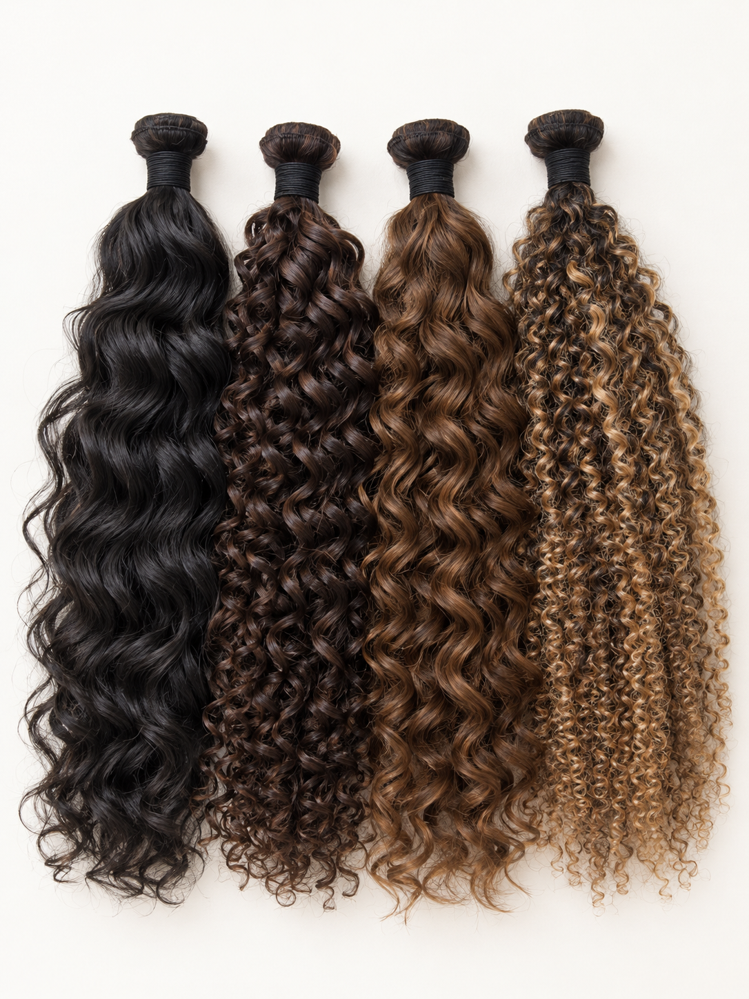 Custom Curly Weave Extensions - Vietnamese Hair
