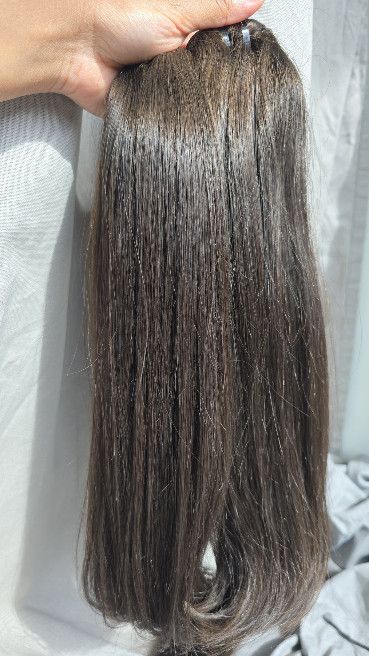 Dark Ash Brown Weave Extensions - Mibella Hair
