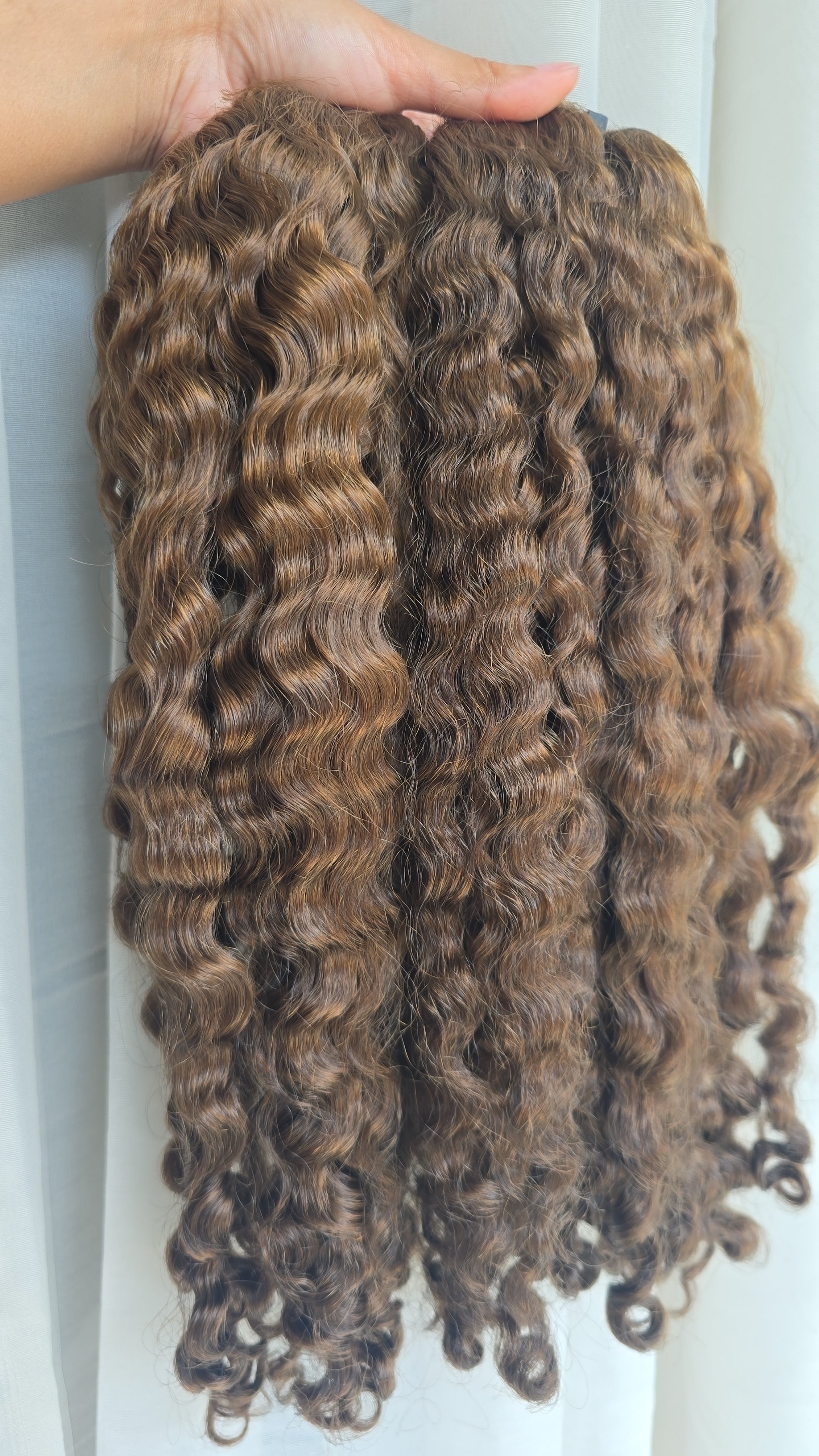 1x20 1x22 medium brown caribbean curly