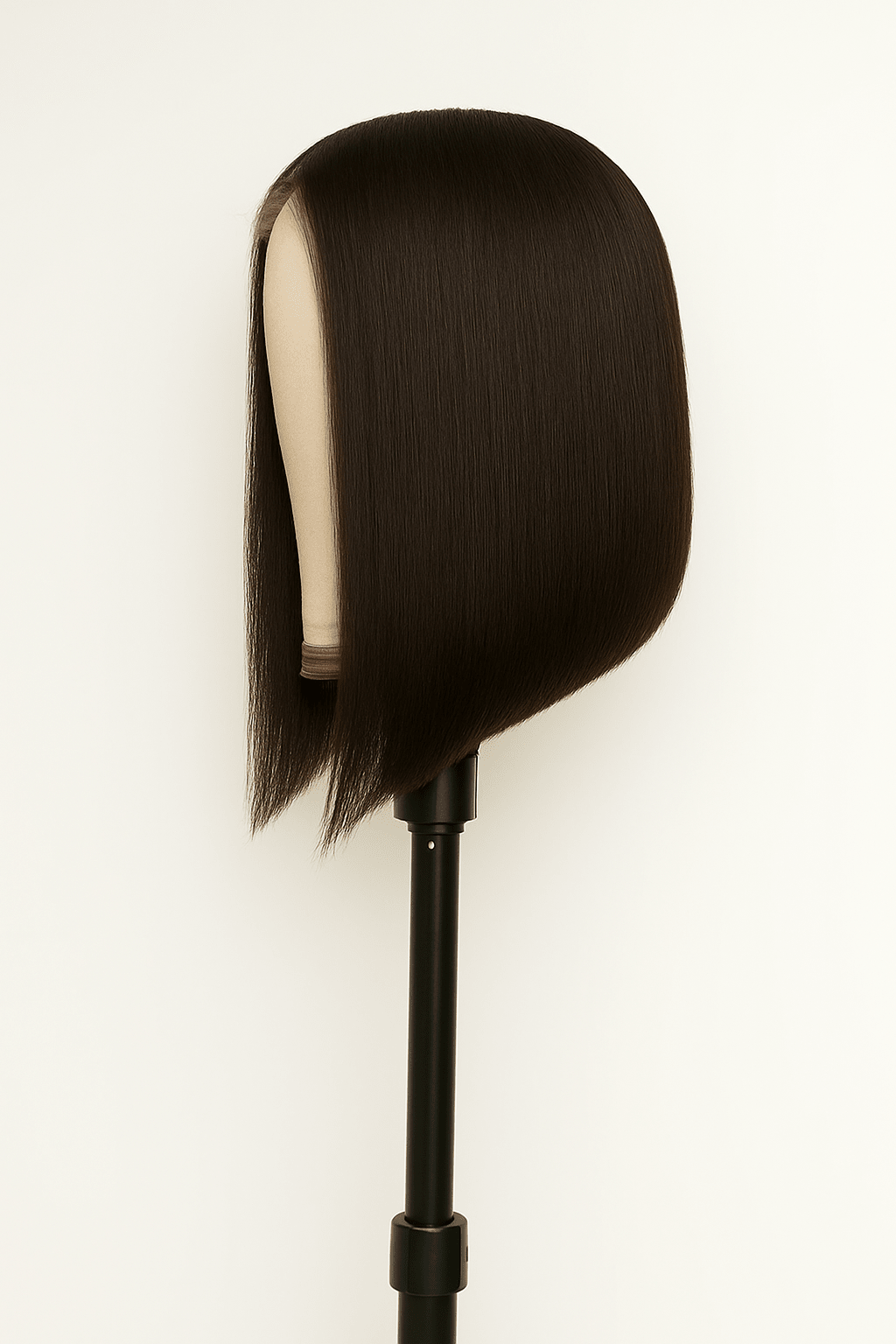 Long Angled Bob - 5x5 HD Closure Wig - Raw Vietnamese Straight - Double Drawn - Mibella Hair