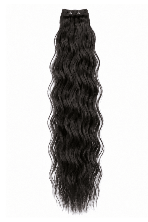 Natural Wavy Weave Extensions - Indian Hair - Mibella Hair