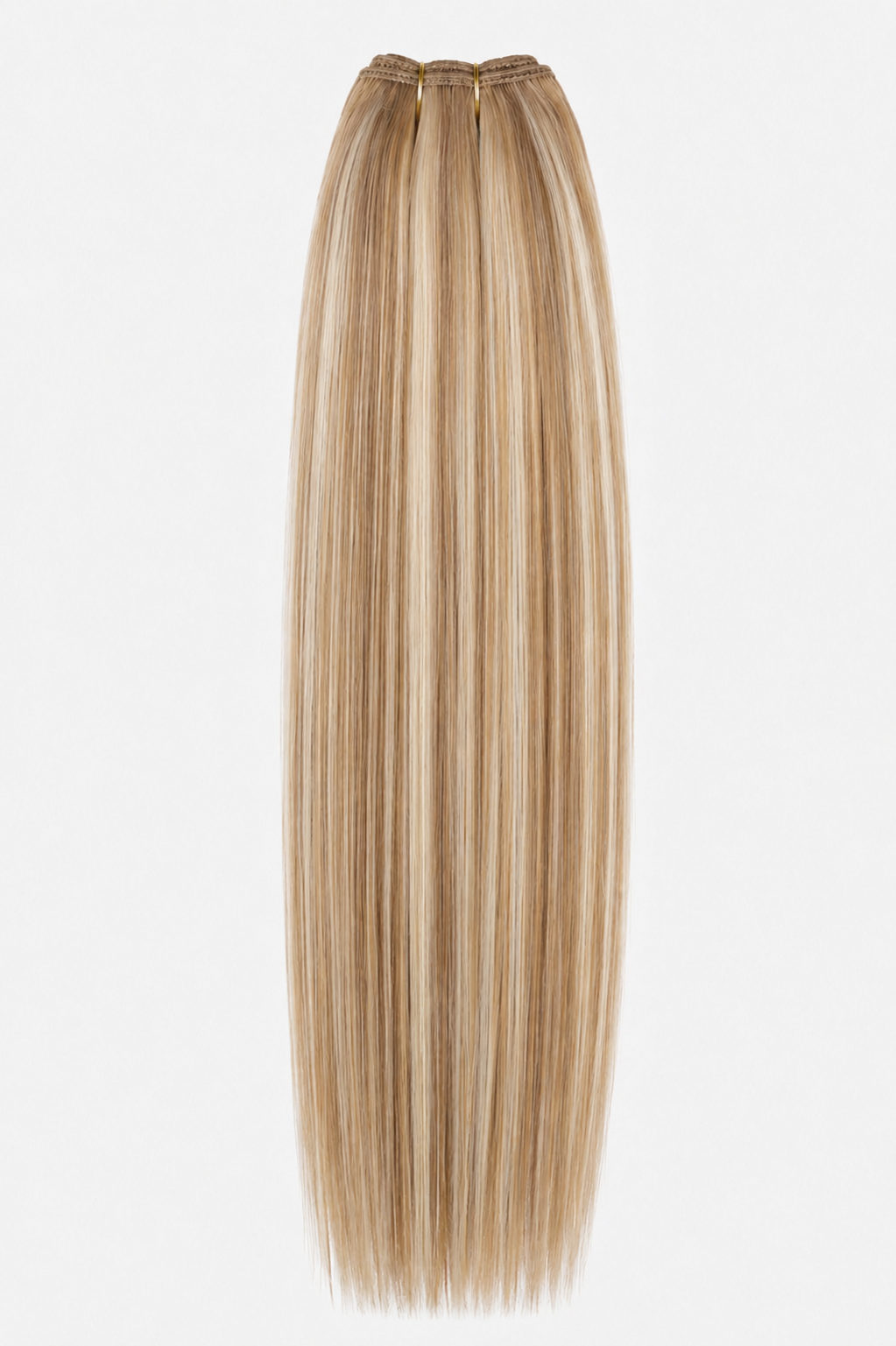 #P8/613 Highlighted Blonde Straight Weave Extensions