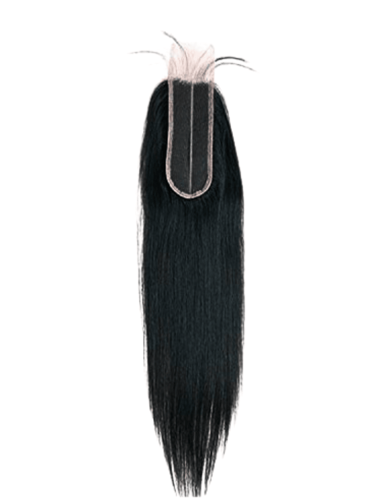 Jet Black Straight 2x6 HD Closure - Mibella Hair
