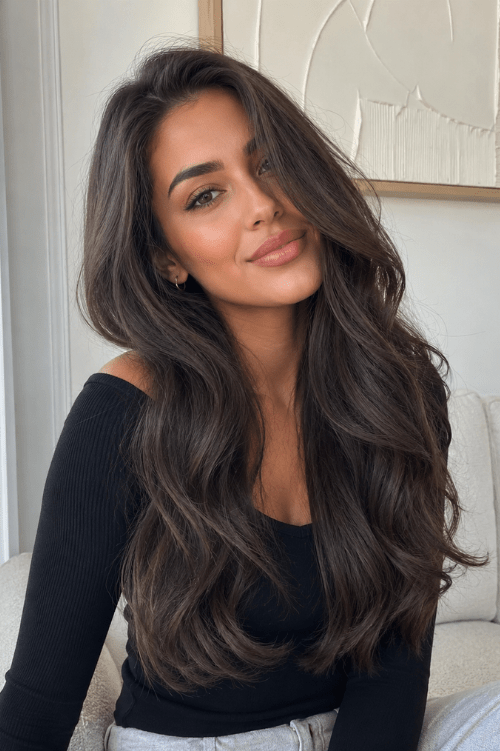 Dark Ash Brown Weave Extensions - Mibella Hair