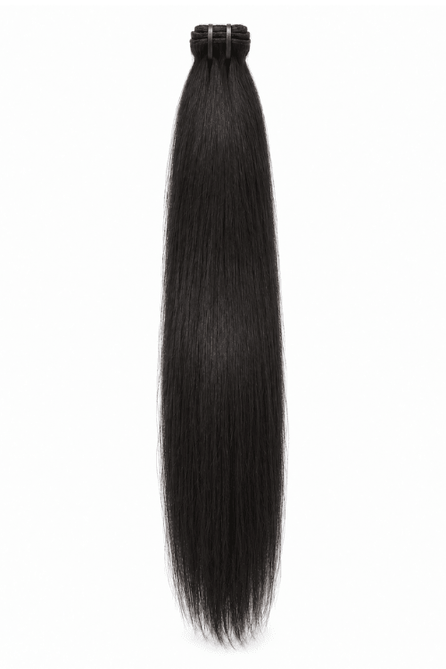 Natural Straight Weave Extensions - Raw Indian Hair - Mibella Hair