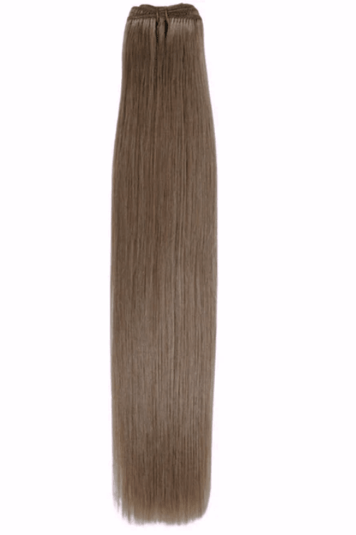 Medium Ash Brown - Straight Weave Extensions - Vietnamese Hair - Mibella Hair