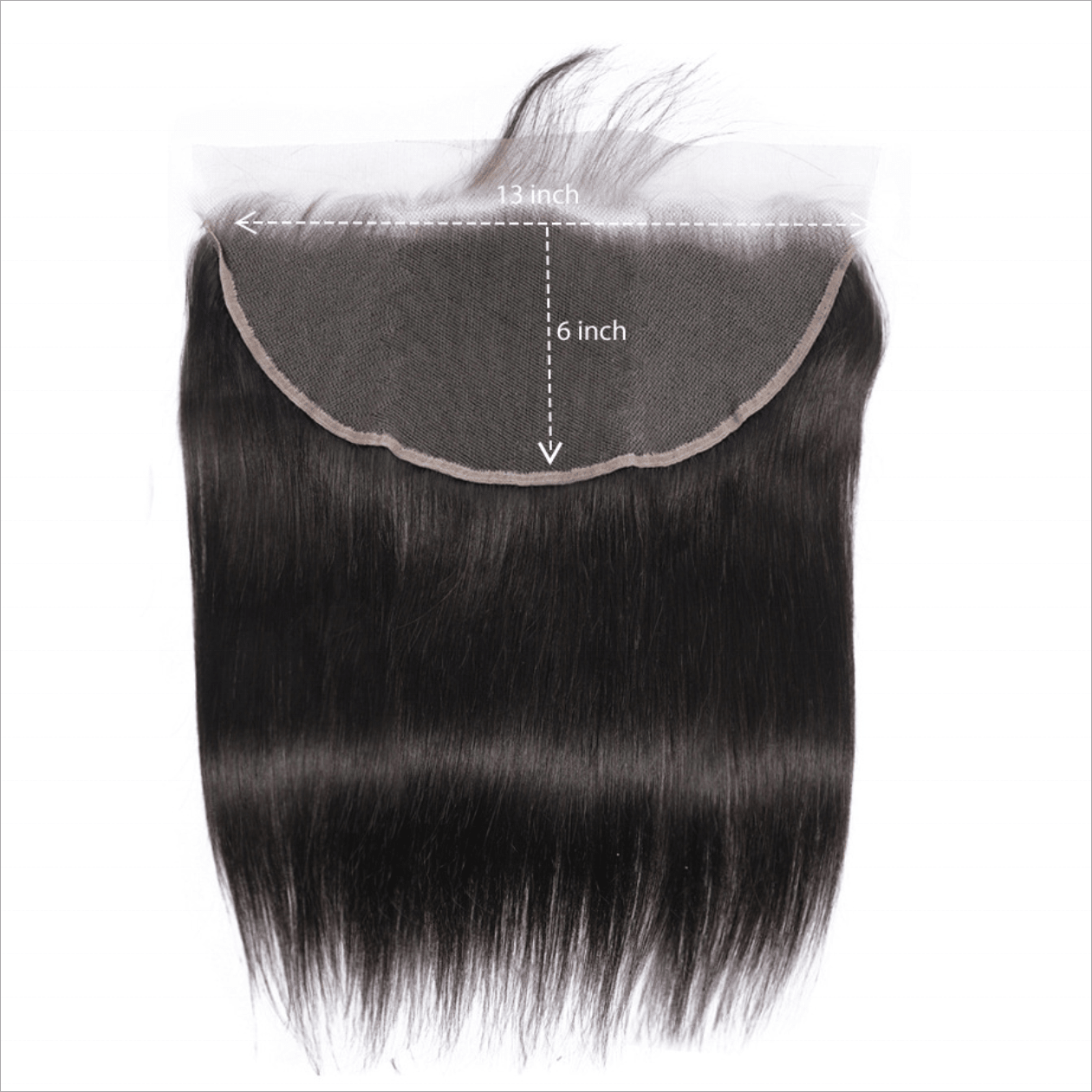 Natural Straight 13x6 HD Frontal - Mibella Hair