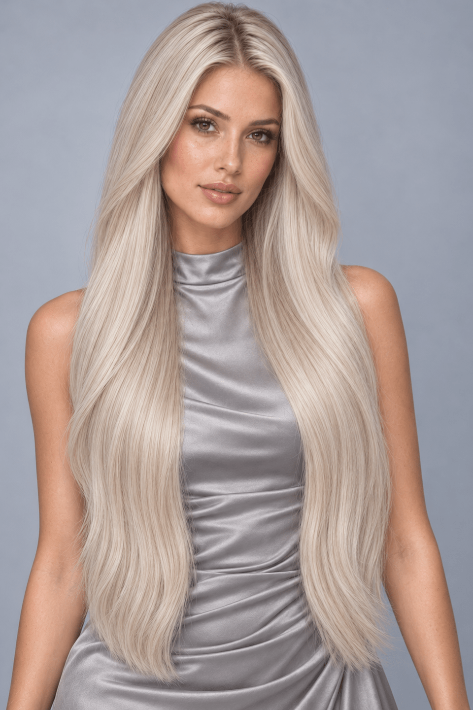 1001 Ice Blonde Straight Weave Extensions - Vietnamese Hair - Mibella Hair