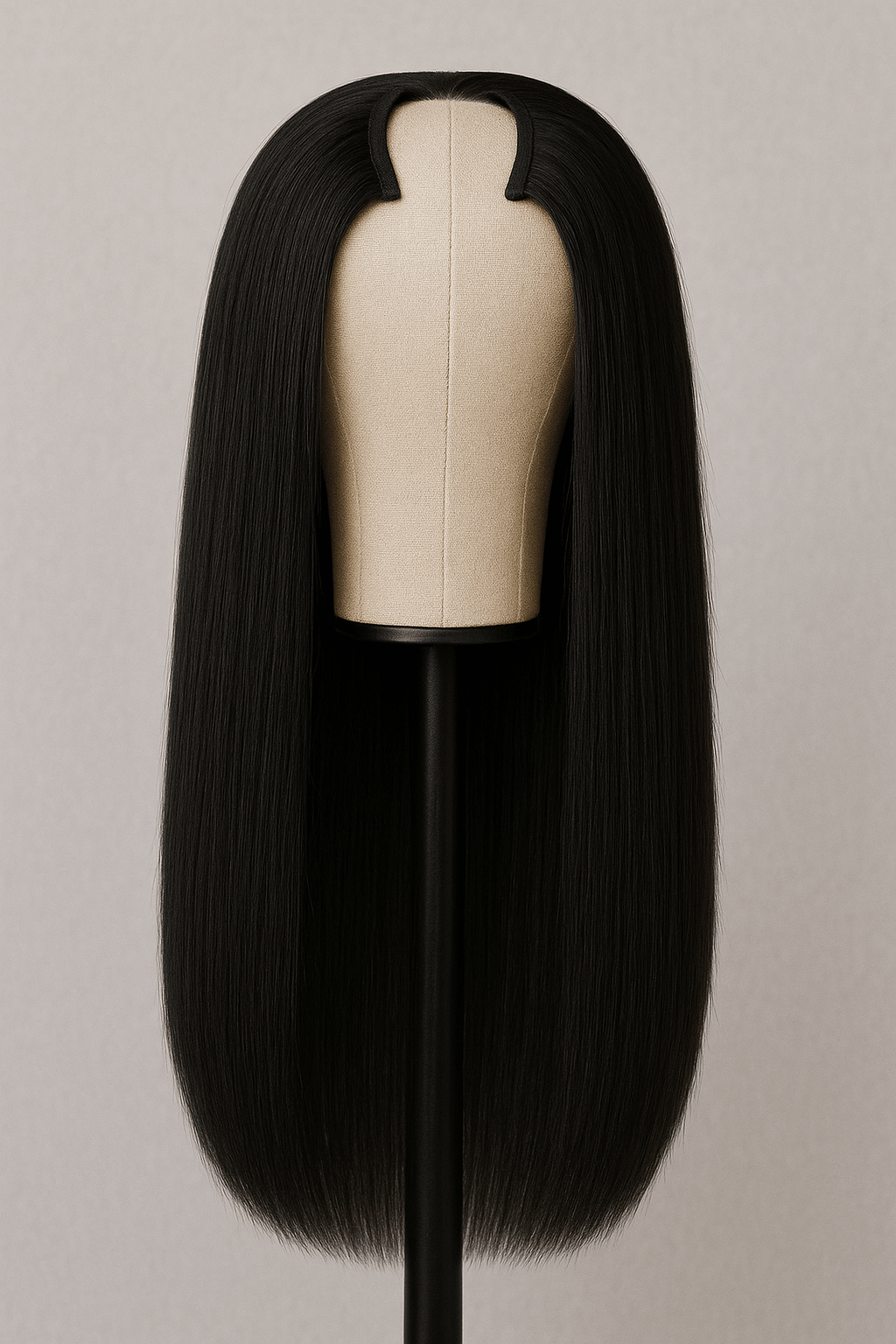 U Part Wig - Raw Vietnamese Straight - Double Drawn - Mibella Hair