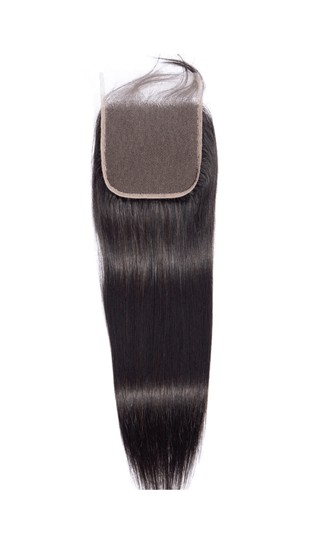Natural Straight 4x4 HD Closure - Mibella Hair