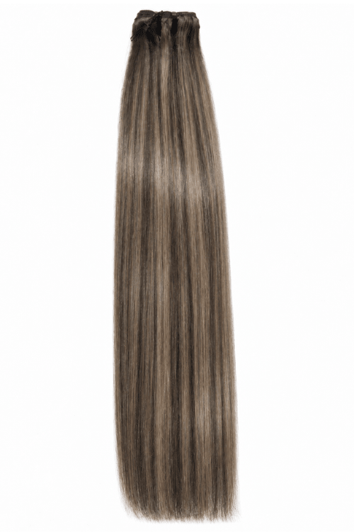#P1B/8C Highlighted Brown Straight Weave Extensions - Vietnamese Hair - Mibella Hair