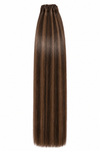 #P1B/30C Highlighted Brown Straight Weave Extensions - Vietnamese Hair