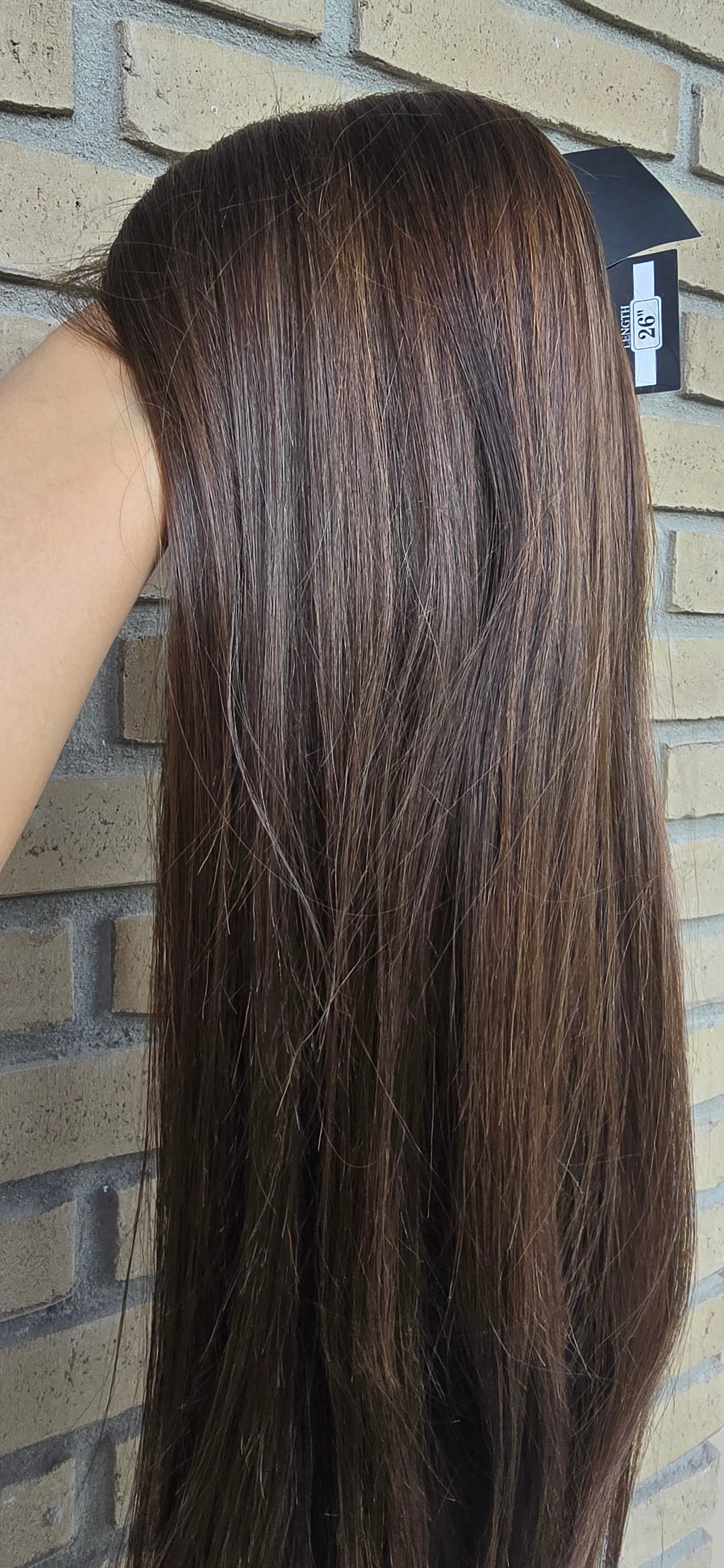 1x24 3x26 Medium Ash Brown Weave Extensions