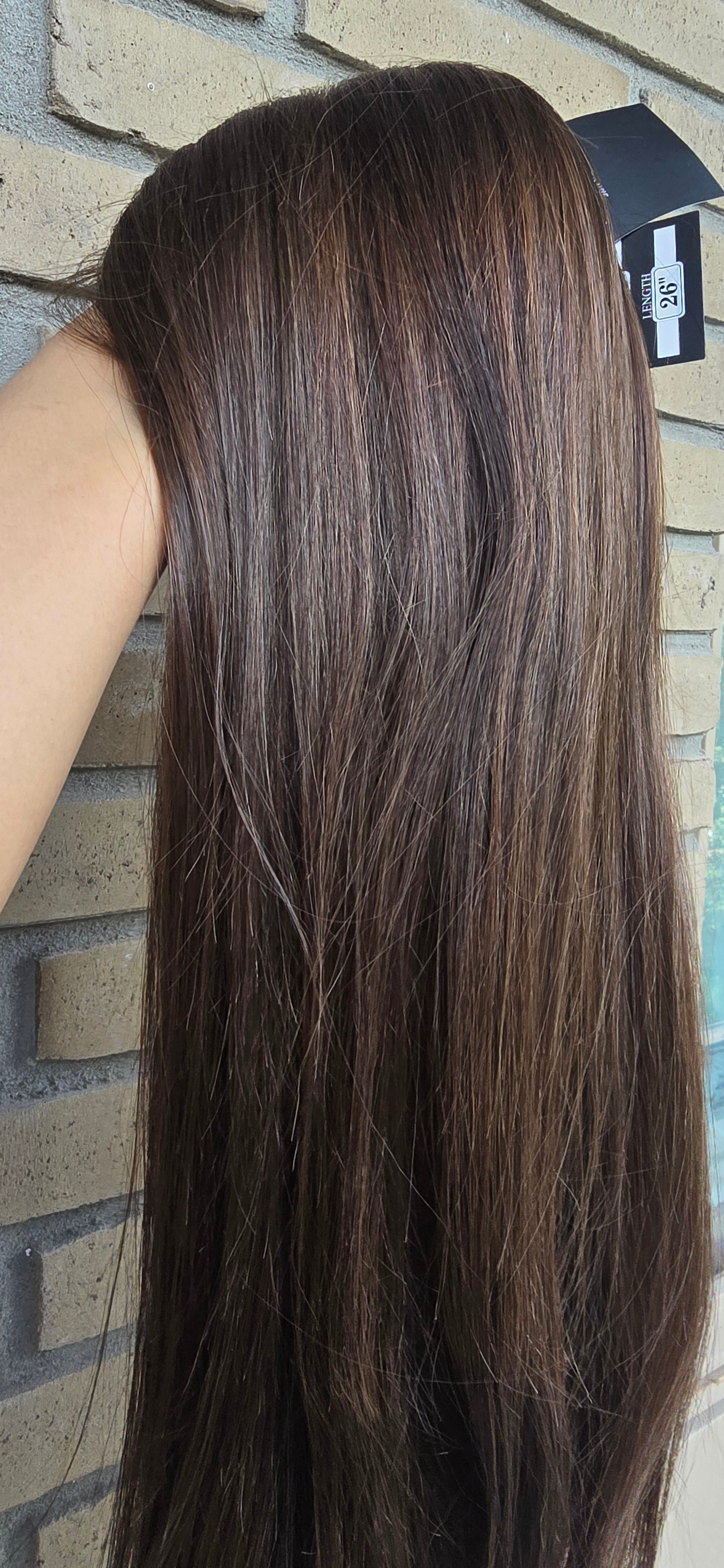 1x24 3x26 Medium Ash Brown Weave Extensions