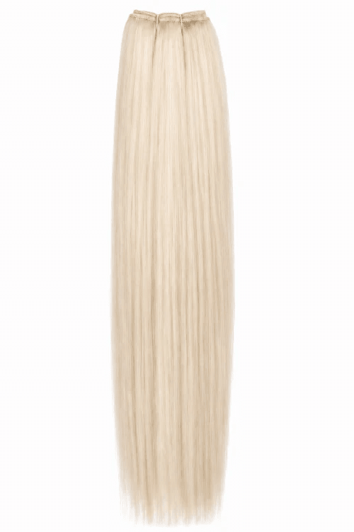60 Platinum Blonde Straight Weave Extensions - Vietnamese Hair - Mibella Hair