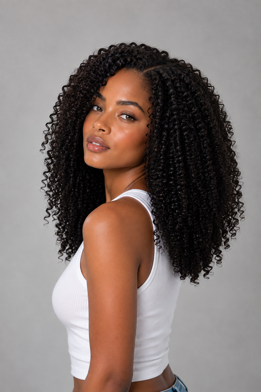 Kinky Curly Weave Extensions - Indian Hair