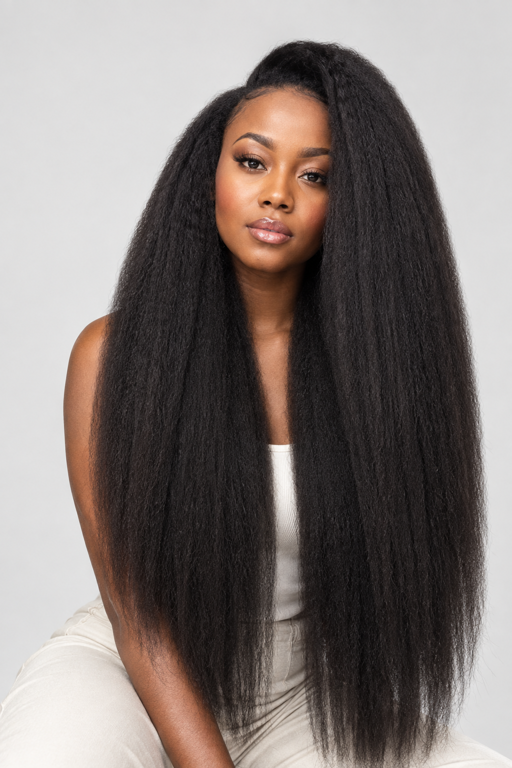 Kinky Straight Weave Extensions