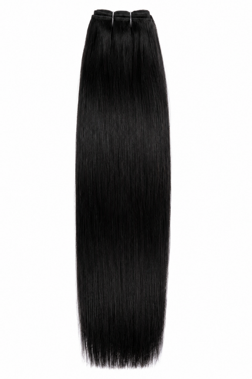 #1 Jet Black Straight Weave Extensions