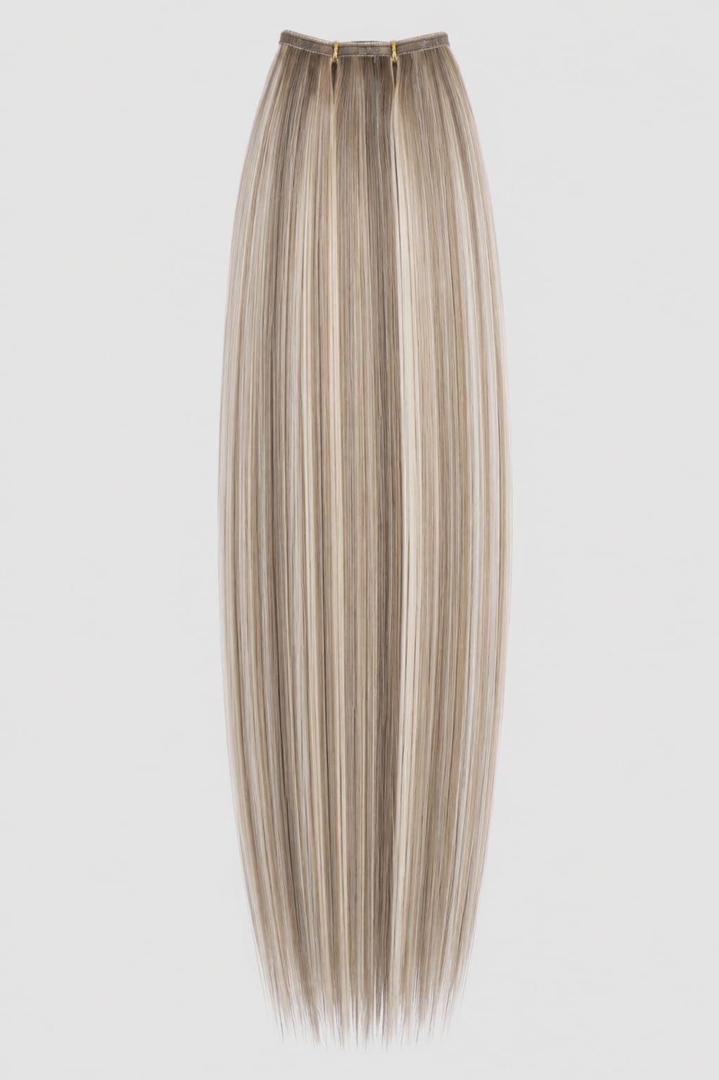 #P8/18/60 Highlighted Blonde Straight Weave Extensions