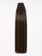 #P1B/4 Highlighted Brown Straight Weave Extensions